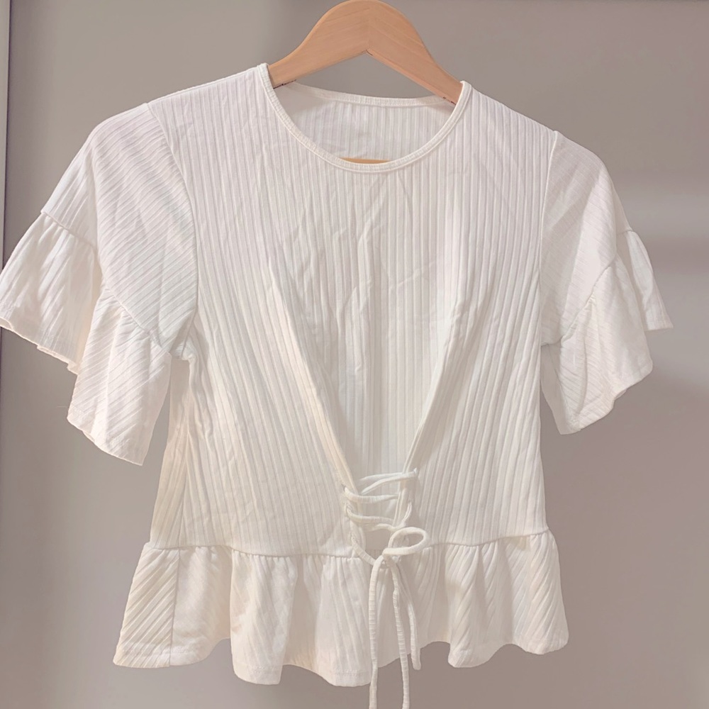 ADORABLE PEPLUM TOP